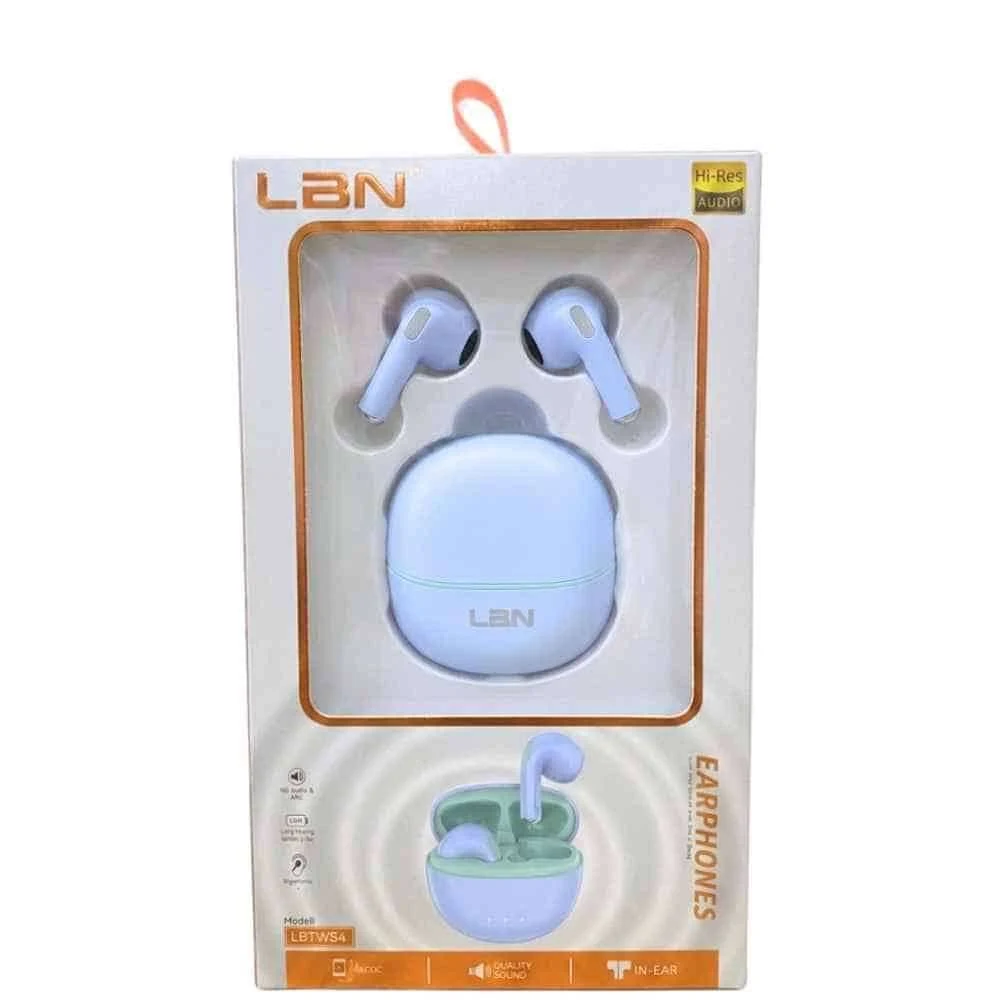 Audífonos Inalámbricos LBN LBTWS4 Azul: Increíble Sonido y Comodidad