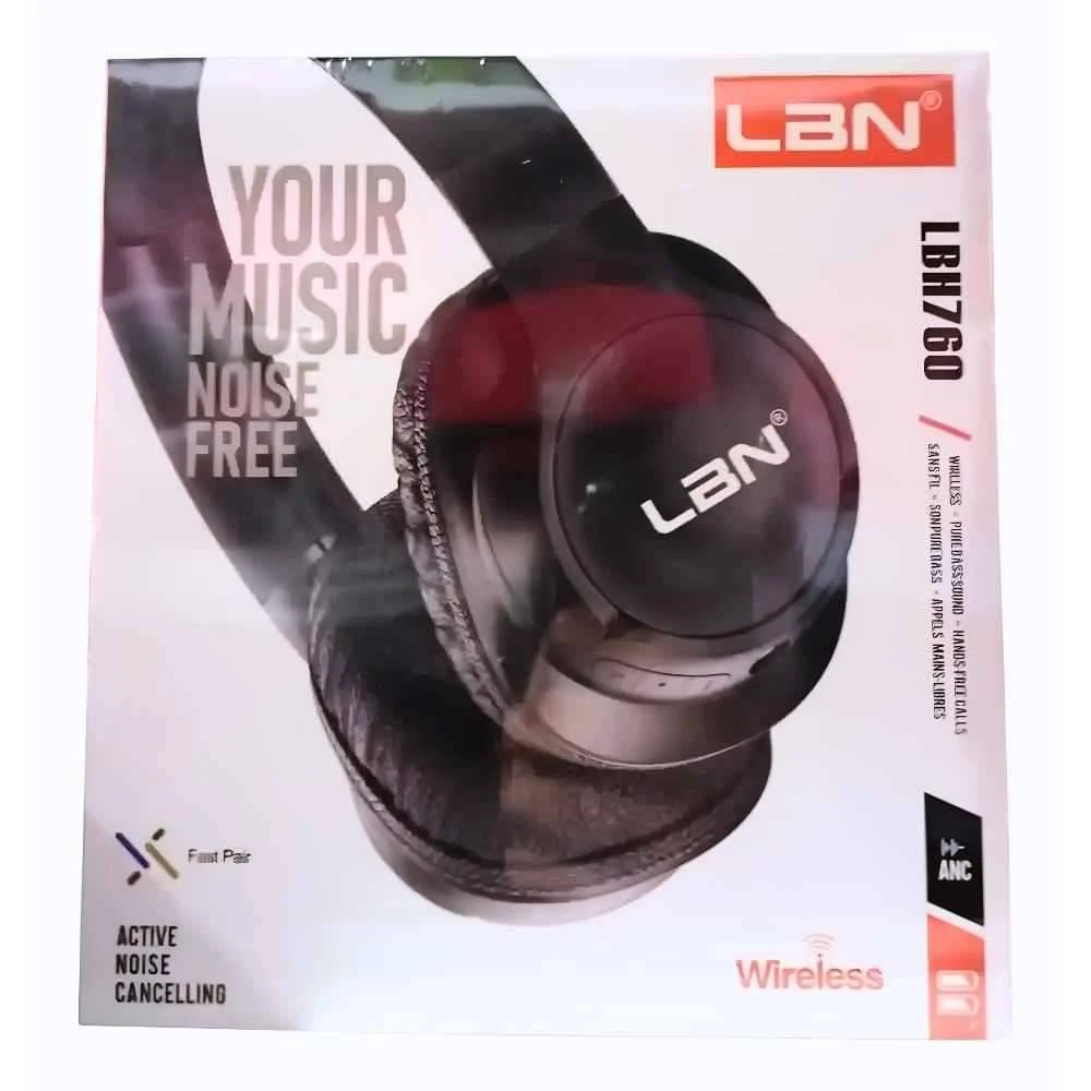 Audifono Inalambrico Bluetooth LBN LBH760 Blanco: ¡Disfruta el sonido increíble!