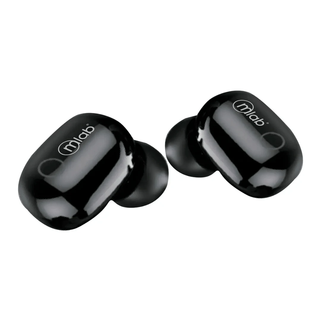Audífonos Bluetooth Energy+ Twins Mlab 8971 In-ear Mlab Color Negro. increible