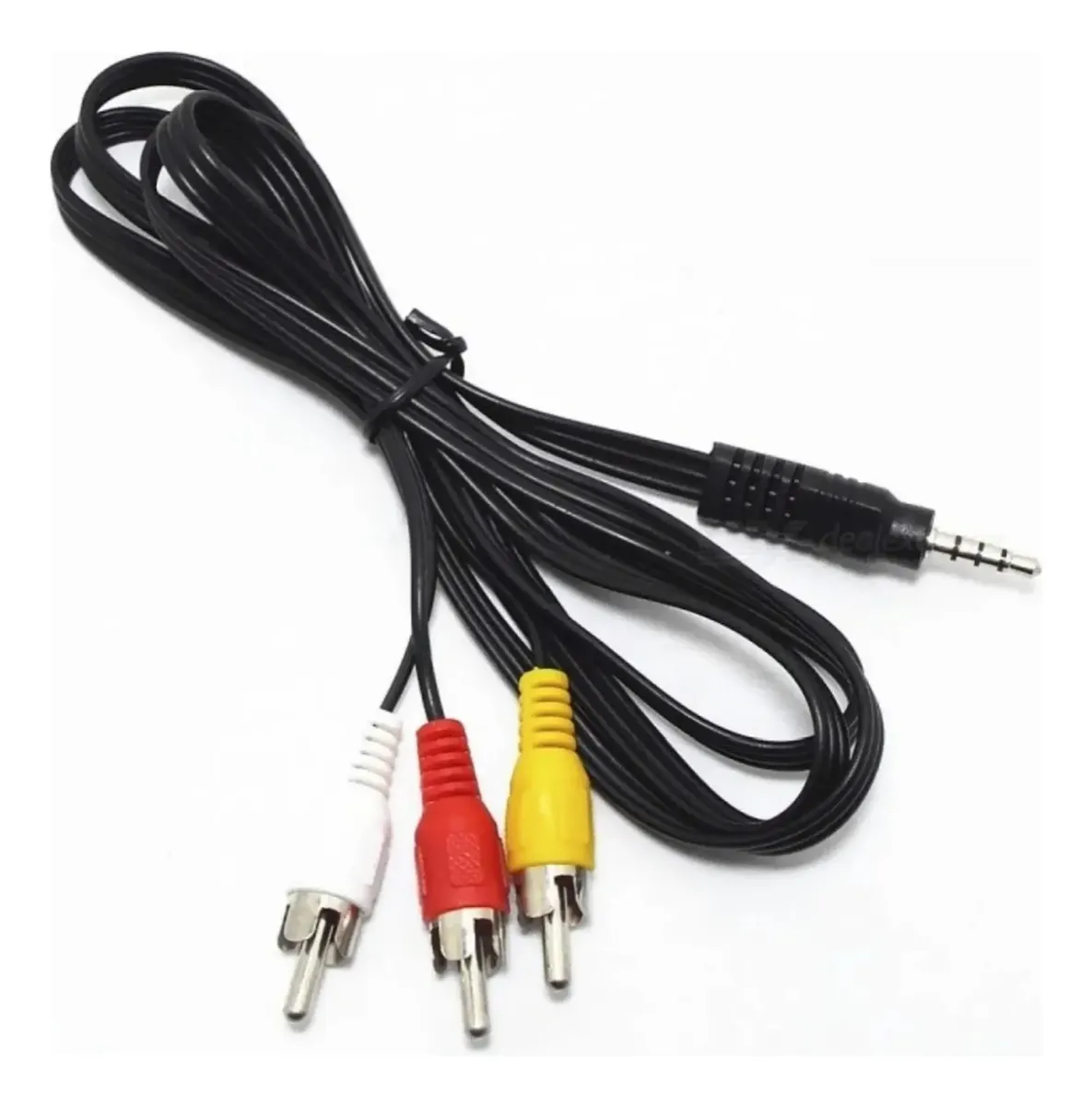 Cable 3x1 Lbn Rca A Jack 35mm Gris. increible