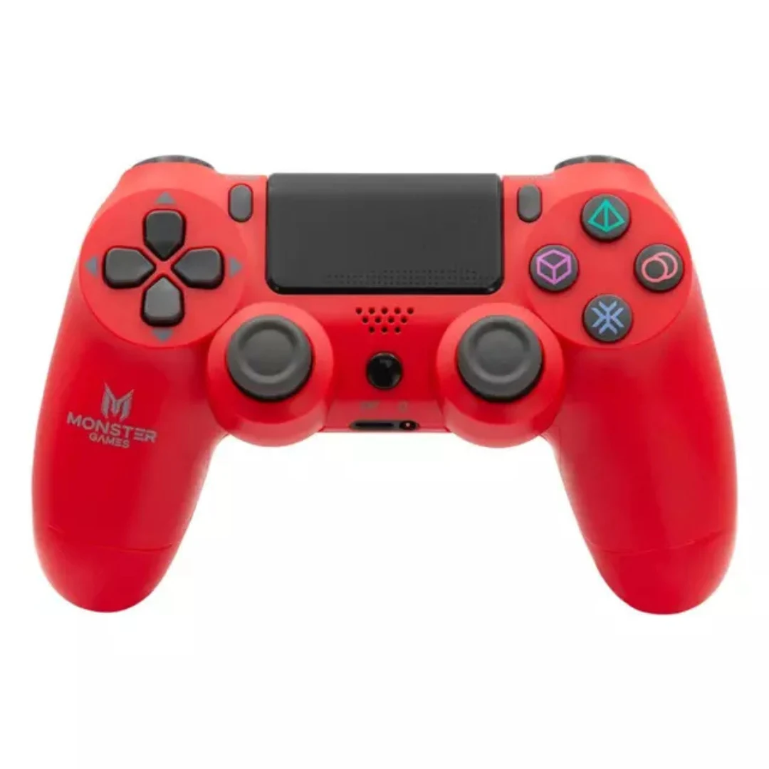 Control Inalámbrico Monster D-shock P4 05065 ROJO